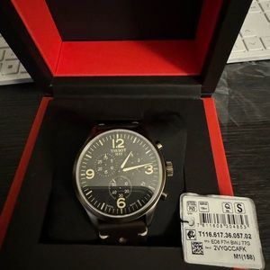 TISSOT Chrono Classic XL Chronograph Quartz Anthracite Dial Men's Watch